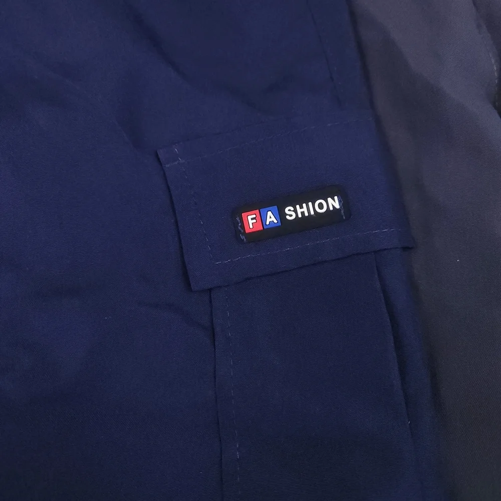 Kids Navy and Gray Bottoms - Picture 2 of 4